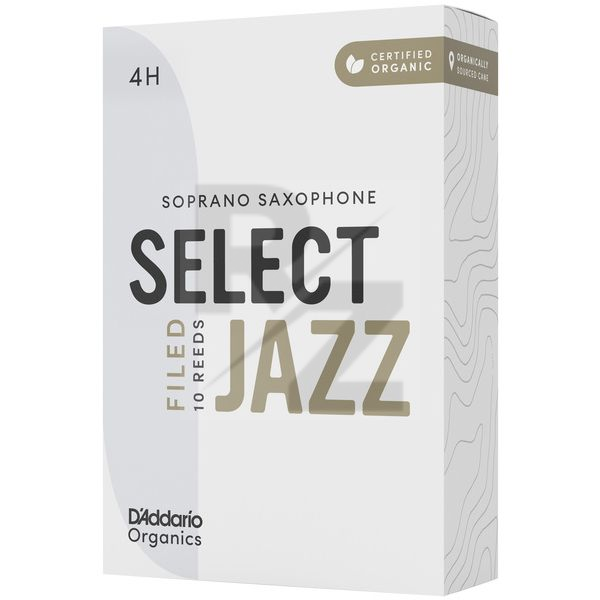 Image DAddario Woodwinds Organic Sel. Jazz Filed SOP 4H