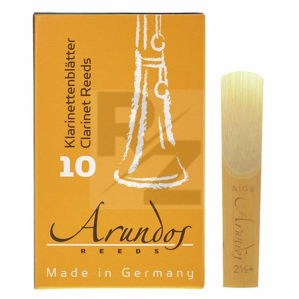 Arundos Reed Bb-Clarinet Aida 2.5+ w Image Arundos Reed Bb-Clarinet Aida 2.5+ w