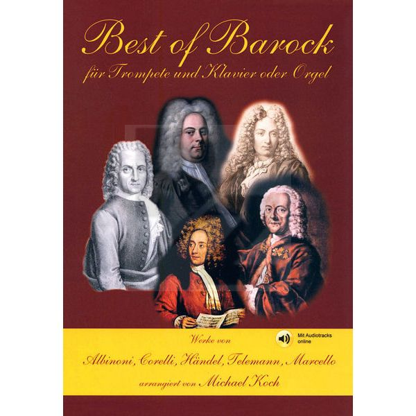 Image Martin Schmid Blechbläsernoten Best of Barock Trumpet