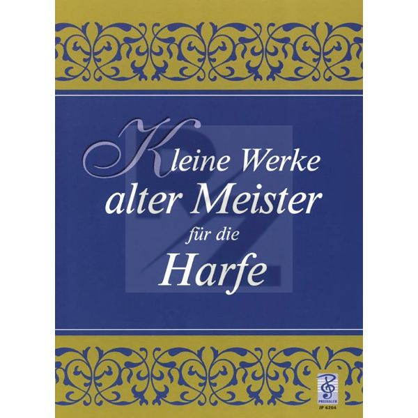 Image Musikverlag Preissler Werke alter Meister Harfe