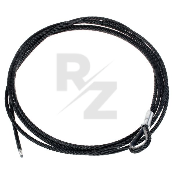 Image Stairville Steelwire Safety 500cm/8mm Bk