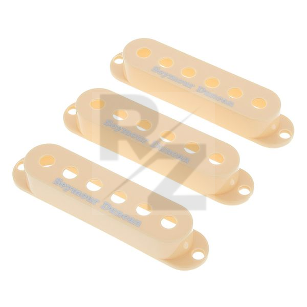 Seymour Duncan Pickup Cover Set Cream Logo Image Seymour Duncan Pickup Cover Set Cream Logo