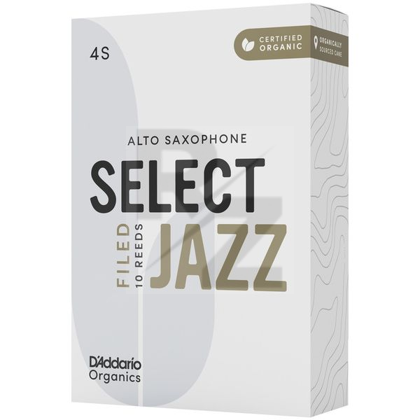 Image DAddario Woodwinds Organic Sel. Jazz Filed ALT 4S
