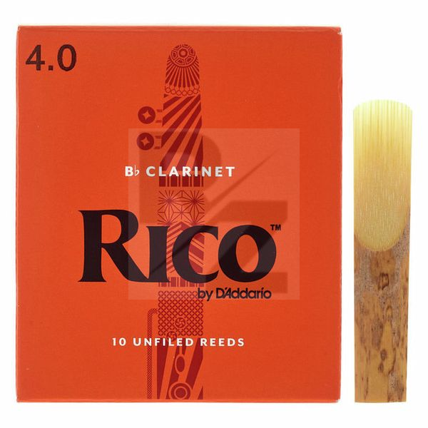 Image DAddario Woodwinds Rico Bb- Clar 4.0