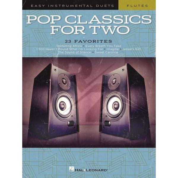 Image Hal Leonard Pop Classics For Two Flutes