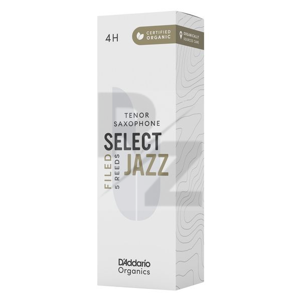 Image DAddario Woodwinds Organic Sel. Jazz Filed TEN 4H