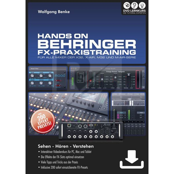 DVD Lernkurs Behringer FX Praxistraining Image DVD Lernkurs Behringer FX Praxistraining