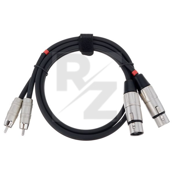 Image Supreme LCXFP1 2 FEMALE XLR/2 PHONO 1M