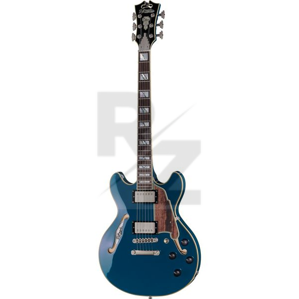 Image D'Angelico Deluxe Mini DC LE Sapphire