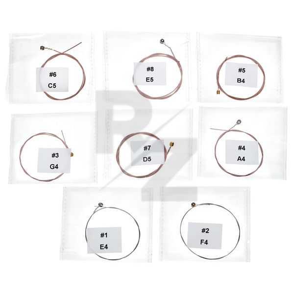 Image Thomann Lyra Harp Strings Set 8 Str.