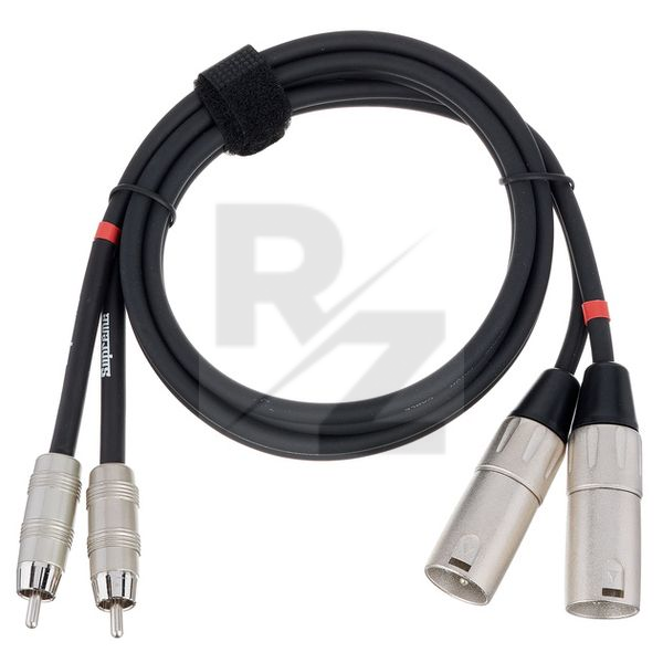 Image Supreme LCXMP1 2 MALE XLR/2 PHONO
