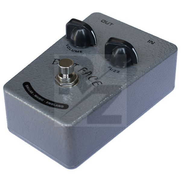Image British Pedal Company Dallas Brit Face Fuzz Silver