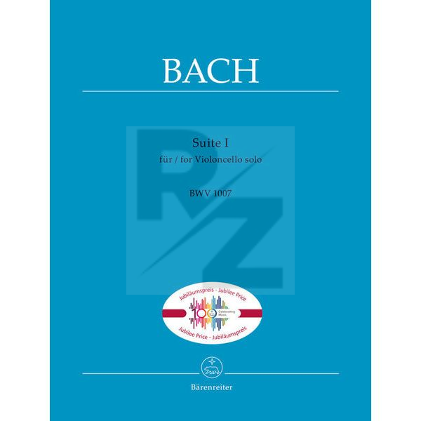 Image Bärenreiter Bach Suite 1 Cello