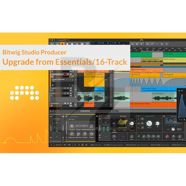 Image Bitwig Studio Prod UG Essent/16-Track
