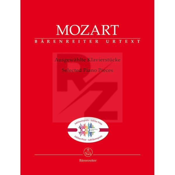 Image Bärenreiter Mozart Ausgewählte Klavier