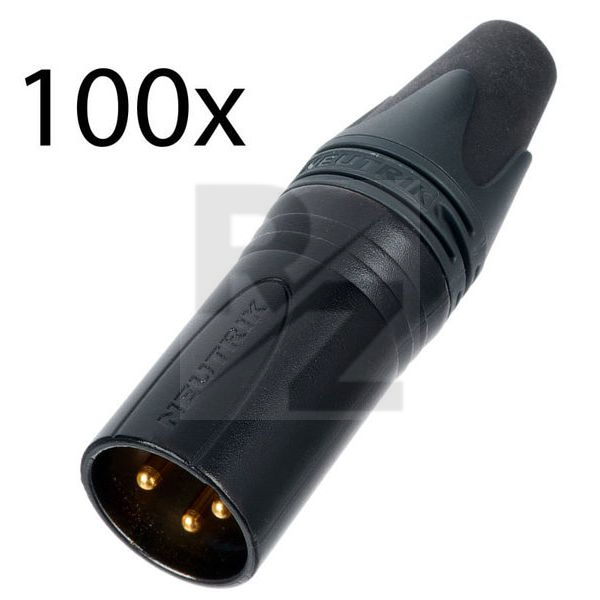 Image Neutrik NC3 MXX-B 100x