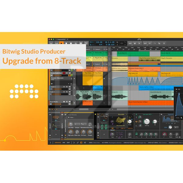 Image Bitwig Studio Producer UG 8-Track