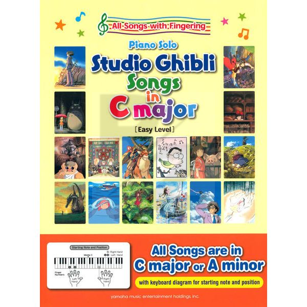 Image Yamaha Music Entertainment Studio Ghibli Songs In C Major