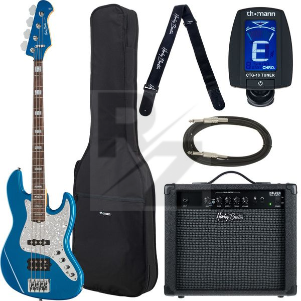 Image Harley Benton Enhanced MJ-4EB Lake Bl Set