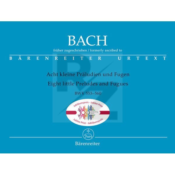 Image Bärenreiter Bach Acht Präludien und Fugen