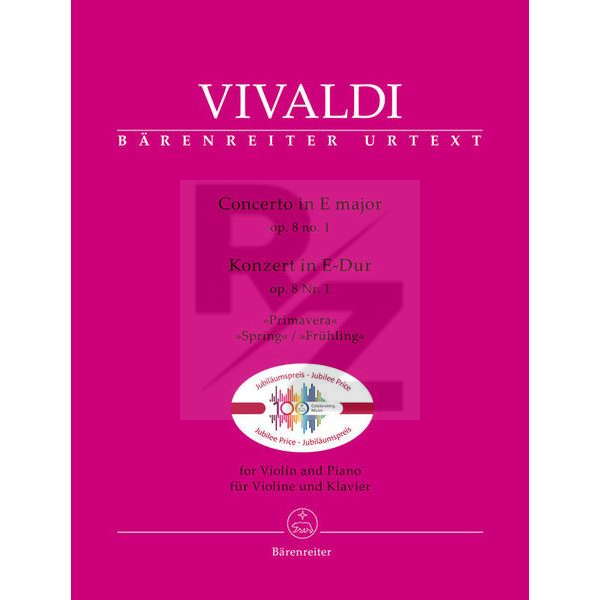 Image Bärenreiter Vivaldi Concert E-Dur Frühling