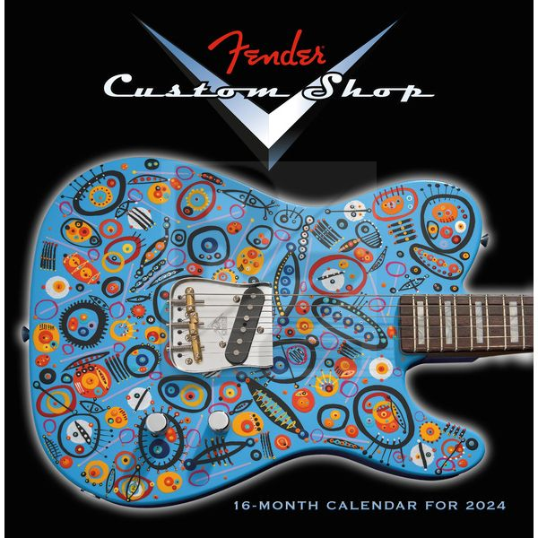 Image Fender 2024 Custom Shop Calendar