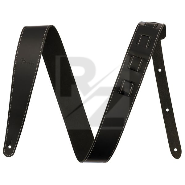 Image Fender Essentials Leather Strap BK