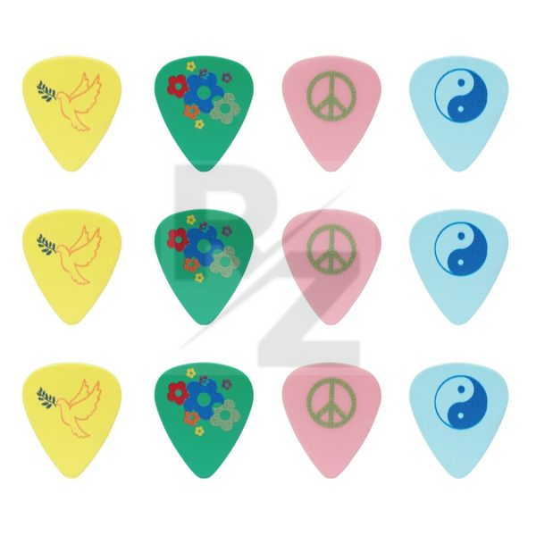 Image dAndrea Peace & Love Pick Set 0,46mm