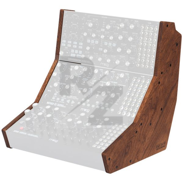 2 Many Synths Moog 3-Tier Stand Brown Image 2 Many Synths Moog 3-Tier Stand Brown