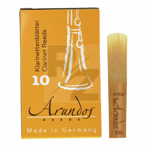 Arundos Reed Bb-Clarinet Aida 1.5 wide Image Arundos Reed Bb-Clarinet Aida 1.5 wide