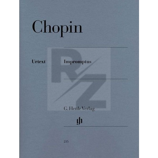 Image Henle Verlag Chopin Impromptus