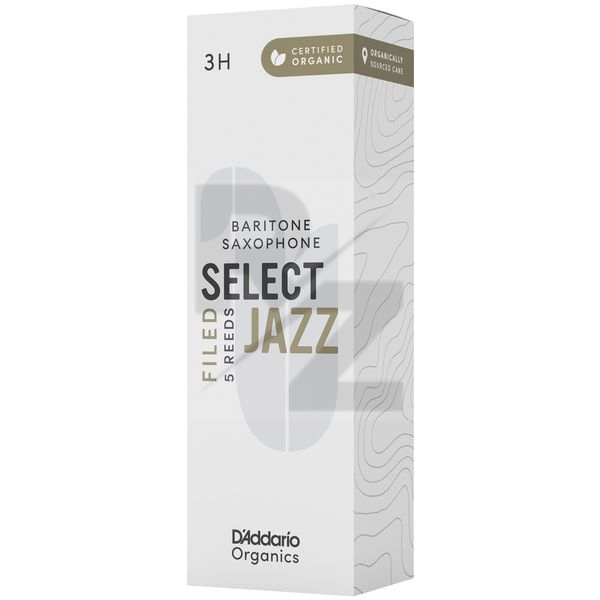 Image DAddario Woodwinds Organic Sel. Jazz Filed BAR 3H