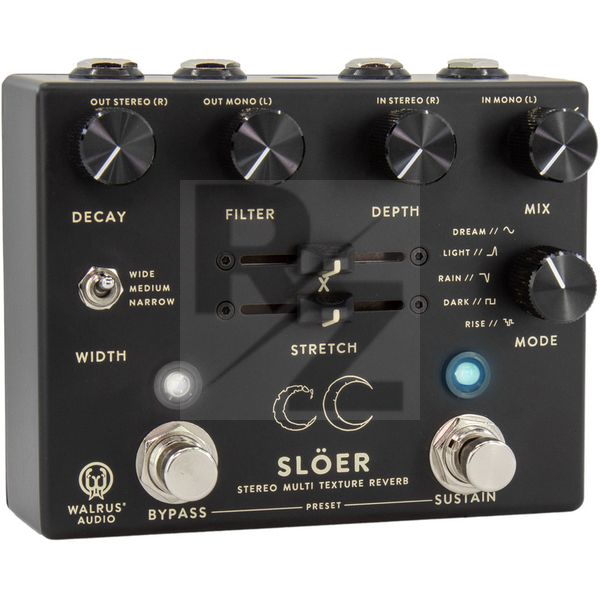 Image Walrus Audio Slöer Ambient Reverb Black