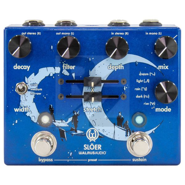 Image Walrus Audio Slöer Ambient Reverb Blue