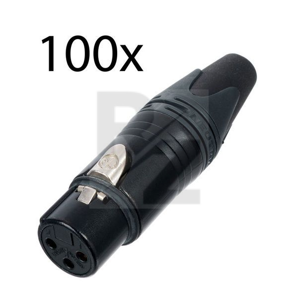 Image Neutrik NC3 FXX-B 100x