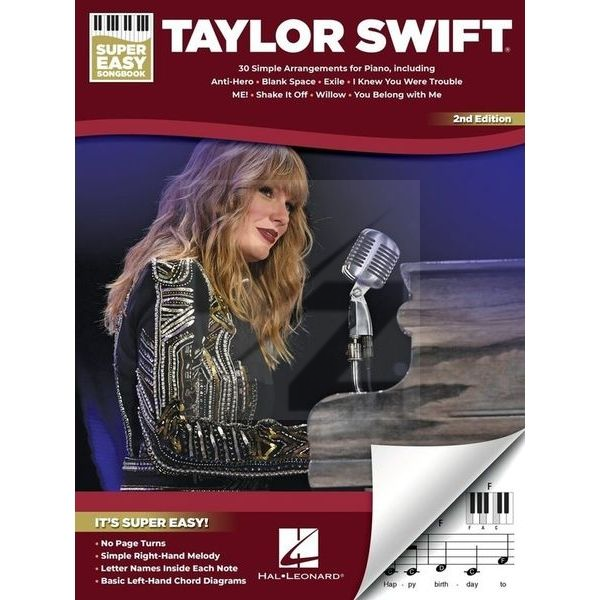 Image Hal Leonard Taylor Swift Super Easy
