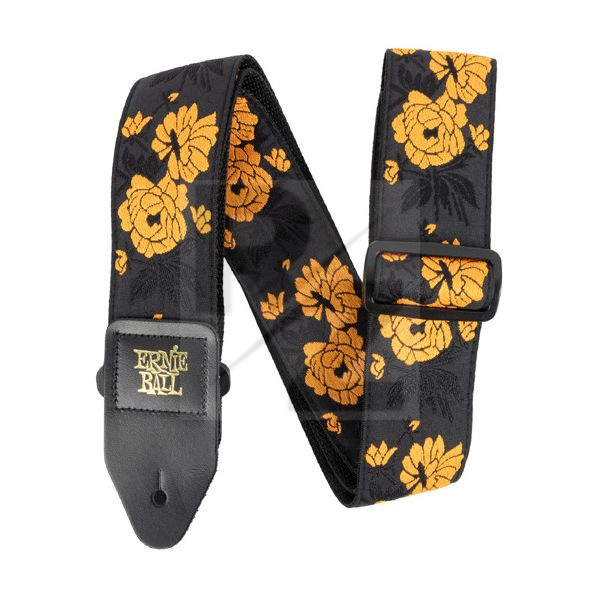 Image Ernie Ball E-Guitar Strap Tangerine Rose