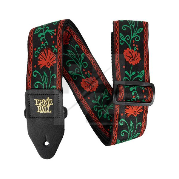Image Ernie Ball E-Guitar Strap Western Rose
