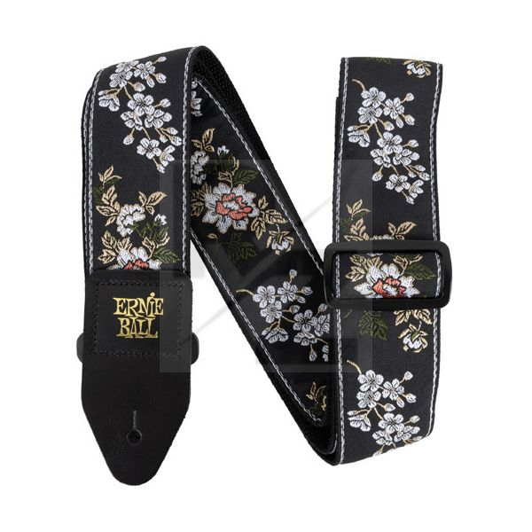 Image Ernie Ball E-Guitar Strap White Blossom