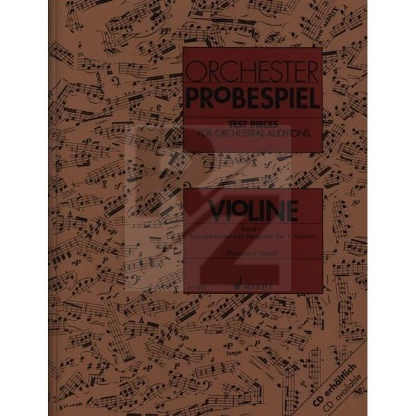 Image Schott Orchester Probespiel Violine