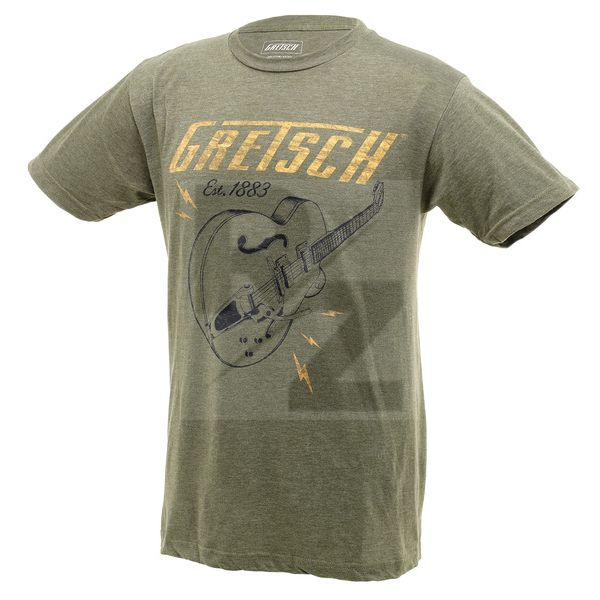 Image Gretsch T-Shirt Lightning Bolt XL