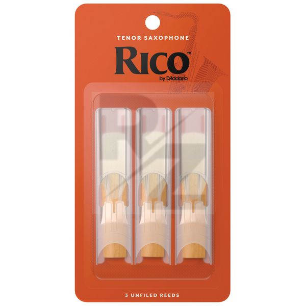 Image DAddario Woodwinds Rico Tenor Sax 1.5 3-Pack