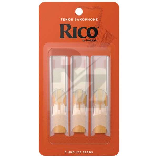 Image DAddario Woodwinds Rico Tenor Sax 3.5 3-Pack