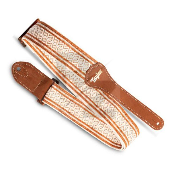Taylor Academy Guitar Strap Cotton WH Image Taylor Academy Guitar Strap Cotton WH