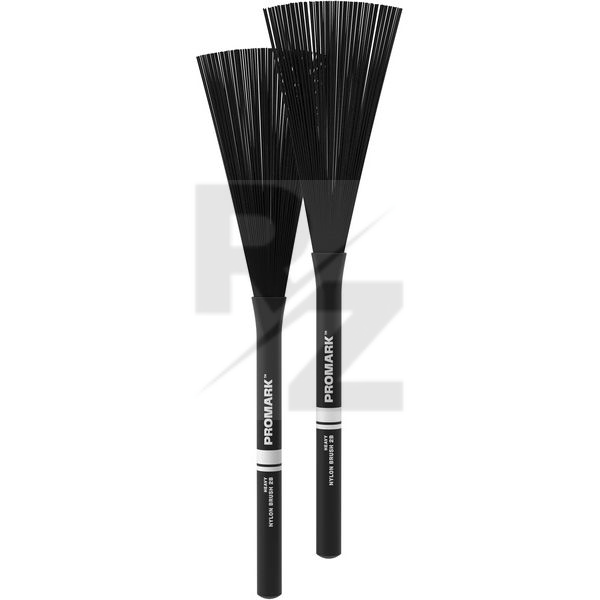 Image Pro Mark 2B Heavy Nylon Brushes Black