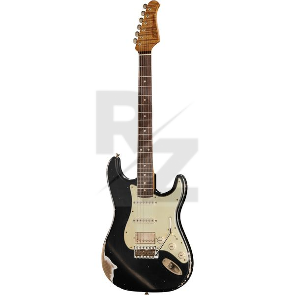 Image Xotic Guitars XSC-2 RW Black Heavy Aged
