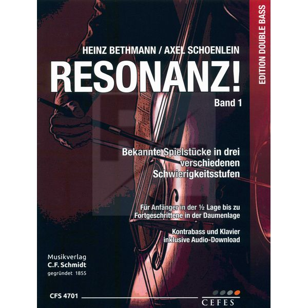 Image C.F. Schmidt Musikverlag Resonanz Kontrabass