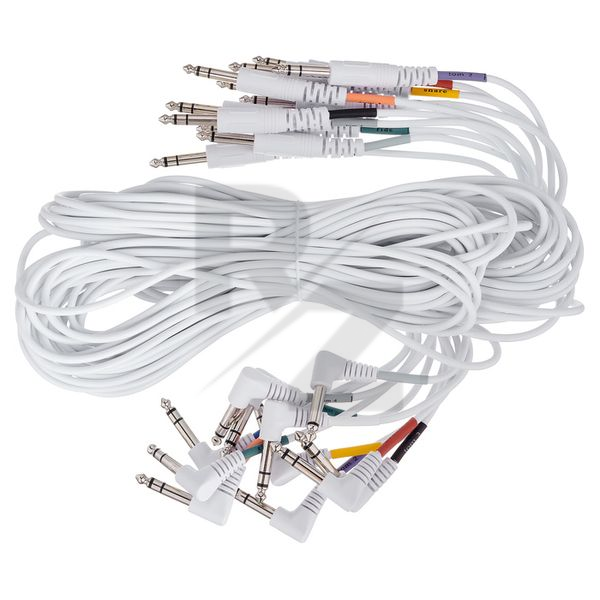Millenium e-drum cable loom white Image Millenium e-drum cable loom white