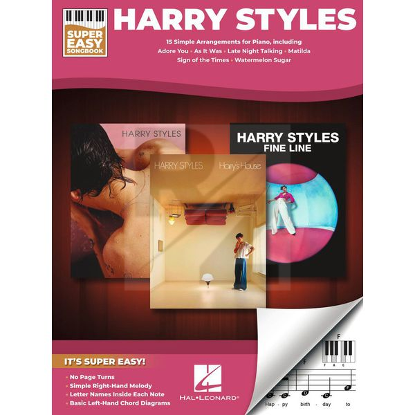 Image Hal Leonard Harry Styles Super Easy