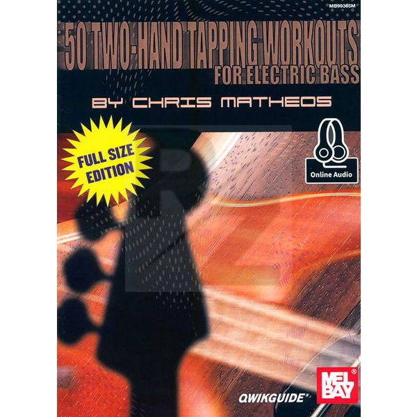 Image Mel Bay Two-Hand Tapping Workouts Bass